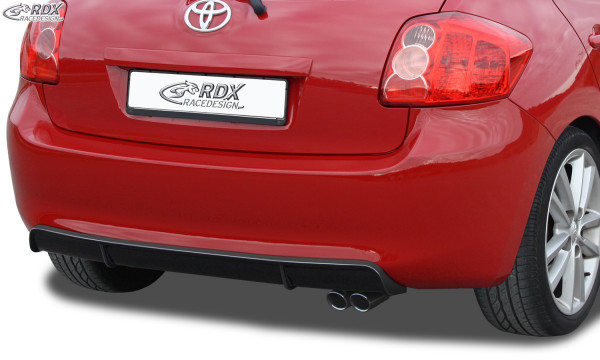 RDX rear bumper extension TOYOTA Auris E150 (-2010) Diffusor