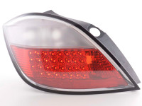 Led Taillights Opel Astra H 5-dr Yr. 04- red/clear Led Taillights Opel Astra H 5-dr Yr. 04- red/clear