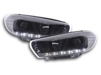 Daylight headlight VW Scirocco 3 type 13 Yr. 08- black Daylight headlight VW Scirocco 3 type 13 Yr. 08- black
