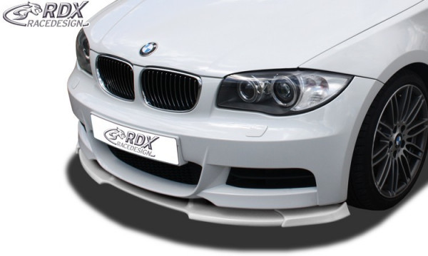 RDX Front Spoiler VARIO-X BMW 1-series E82 / E88 (M-Paket and M-Technik Frontbumper)