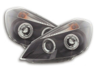 headlight Renault Clio type R Yr. 05- black headlight Renault Clio type R Yr. 05- black