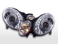 Daylight headlight Mercedes E-Classe 211 Yr. 02-06 chrome Daylight headlight Mercedes E-Classe 211 Yr. 02-06 chrome