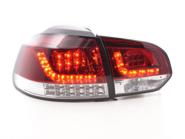 Led Taillights VW Golf 6 type 1K Yr. 2008-2012 red/clear with Led indicator