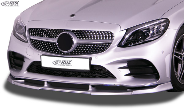 RDX Front Spoiler VARIO-X for MERCEDES C-Class AMG-Line W205, S205, C205 (2018+) Front Lip Splitter