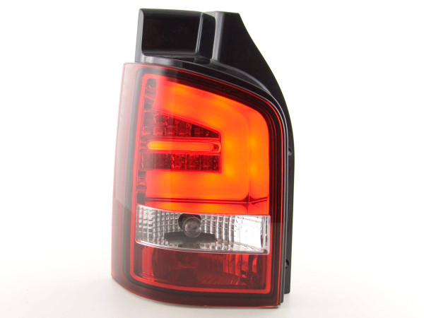 Taillights Set LED VW T5 Yr. 2010- red/clear