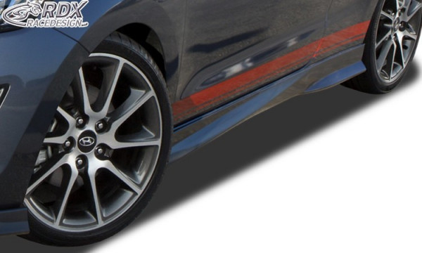 RDX Sideskirts HYUNDAI i30 Coupe 2013+ "Turbo"