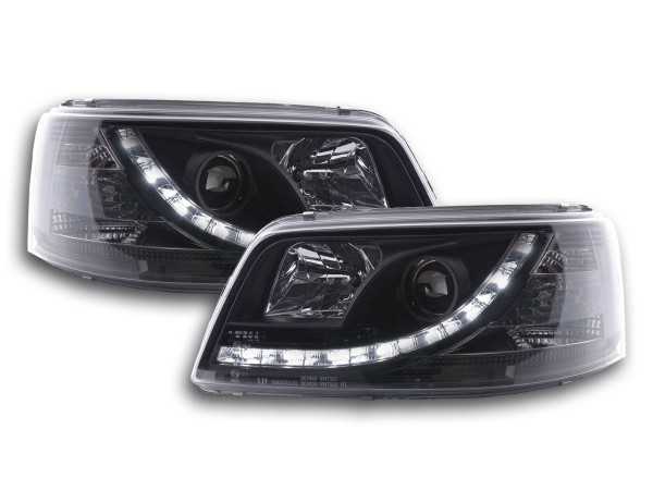 Daylight headlight VW Bus type T5 Yr. 03-09 black