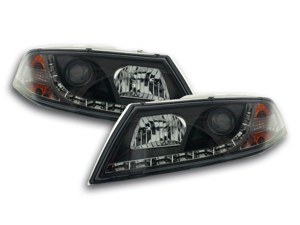Daylight headlight Skoda Octavia type 1Z Yr. 04-08 black