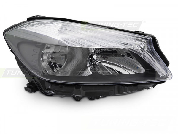 Headlight Black Right Side Tyc Fits Mercedes W176 12-18