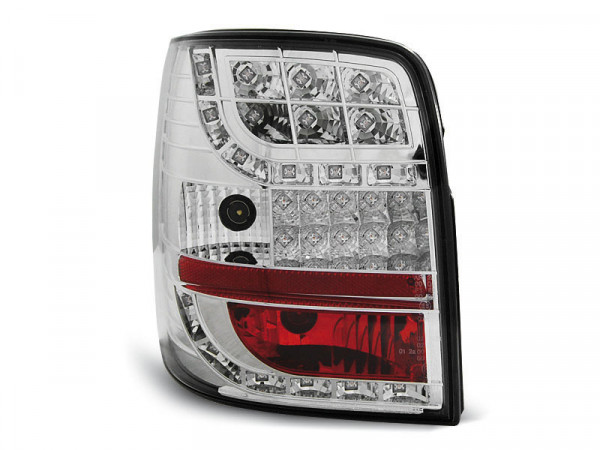 Led Tail Lights Chrome Led Indicator Fits Vw Passat 3bg 00-04 Variant
