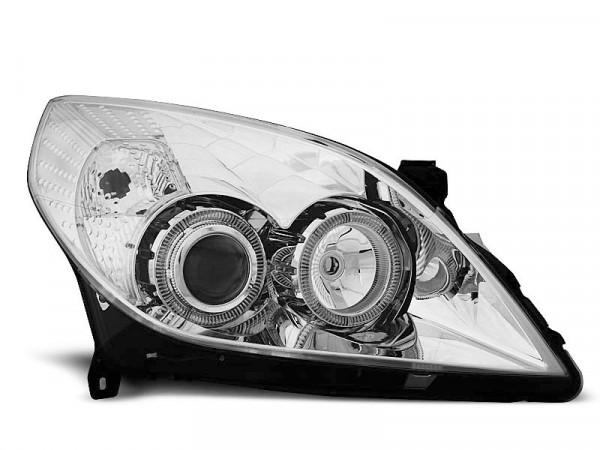Opel Vectra C 09.05-08 Angel Eyes Chrome