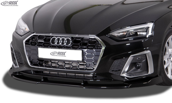 RDX Front Spoiler VARIO-X for AUDI A5 S-Line / S5 (F5, 2020+) (Coupe + Cabrio + Sportback) Front Lip Splitter