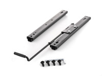 Universal rails for classic seats with adjusting lever Universal rails for classic seats with adjusting lever