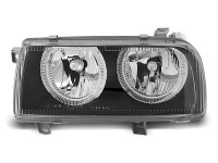 Headlights Angel Eyes Black Fits Vw Vento 01.92-08.98 Headlights Angel Eyes Black Fits Vw Vento 01.92-08.98