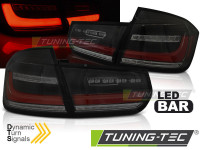 LED Bar Sequential Tail Lights Black Smoke fits BMW F30 11-18 LED Bar Sequential Tail Lights Black Smoke fits BMW F30 11-18