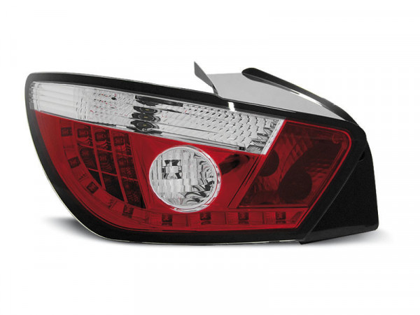 Led Tail Lights Red White Fits Seat Ibiza 6j 3d 06.08-