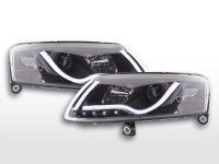 Daylight headlight Set Audi A6 type 4F Yr. 04-08 black Daylight headlight Set Audi A6 type 4F Yr. 04-08 black
