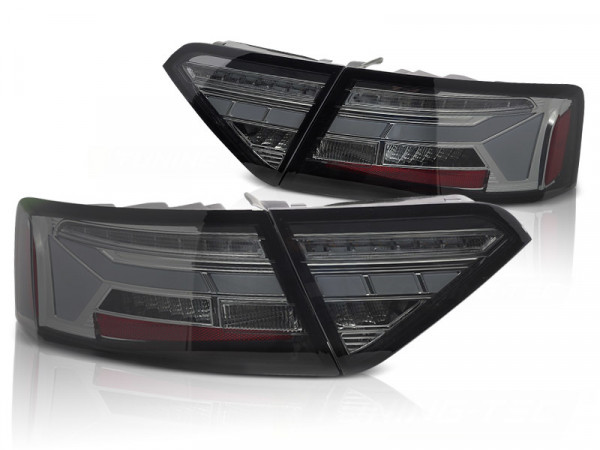 Led Bar Tail Lights Smoke Seq Fits Audi A5 11-16