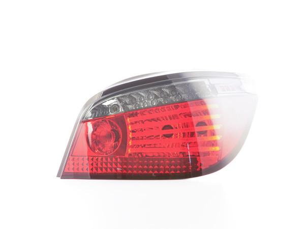 LED taillights BMW 5 series E60 sedan 03-07 red / clear
