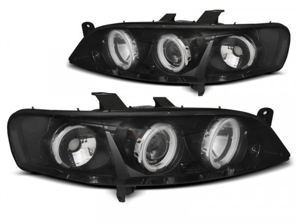 Opel Vectra B 99-03.02 Angel Eyes Ccfl Black