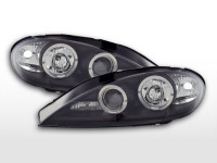 Headlight Renault Megane 1 3/5-door. Yr. 99-02 black RHD Headlight Renault Megane 1 3/5-door. Yr. 99-02 black RHD