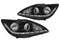 Ford Focus Ii 02.08-10 Angel Eyes Ccfl Black Ford Focus Ii 02.08-10 Angel Eyes Ccfl Black