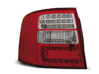 Led Tail Lights Red White Fits Audi A6 05.97-05.04 Avant Led Tail Lights Red White Fits Audi A6 05.97-05.04 Avant