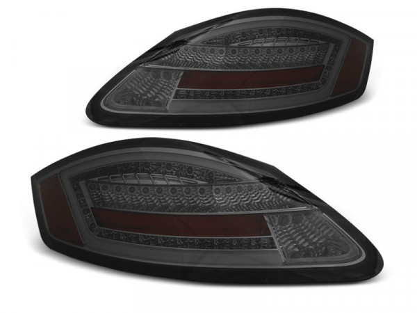 Led Tail Lights Smoke Seq Fits Porsche Boxster 987 / Cayman 05-08