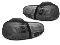 Led Bar Tail Lights Smoke Fits Vw Golf 6 10.08-12 Led Bar Tail Lights Smoke Fits Vw Golf 6 10.08-12