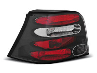 Tail Lights Black Fits Vw Golf 4 09.97-09.03 Tail Lights Black Fits Vw Golf 4 09.97-09.03