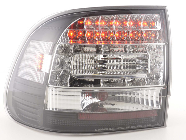 Led Taillights Porsche Cayenne type 955 Yr. 02-06 black