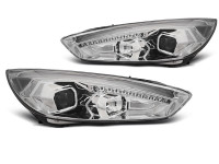 Ford Focus Mk3 15-18 Chrome Drl Led Ford Focus Mk3 15-18 Chrome Drl Led
