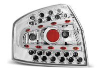 Led Tail Lights Chrome Fits Audi A4 8e 10.00-10.04 Sedan Led Tail Lights Chrome Fits Audi A4 8e 10.00-10.04 Sedan