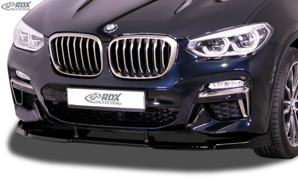 RDX Front Spoiler VARIO-X for BMW X3 (G01) & BMW X4 (G02) for M-Sport & M-Aerodynamic-Kit Front Lip Splitter