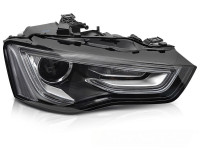 Xenon Headlight Black Right Side Tyc Fits Audi A5 11-12 Xenon Headlight Black Right Side Tyc Fits Audi A5 11-12