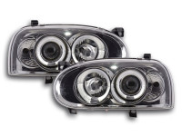 headlight VW Golf 3 type 1HXO 1 EXO Yr. 91-97 chrome headlight VW Golf 3 type 1HXO 1 EXO Yr. 91-97 chrome