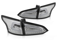 Led Tail Lights Chrome Seq Fits Ford Focus Mk 3 Sw 11-18 Led Tail Lights Chrome Seq Fits Ford Focus Mk 3 Sw 11-18