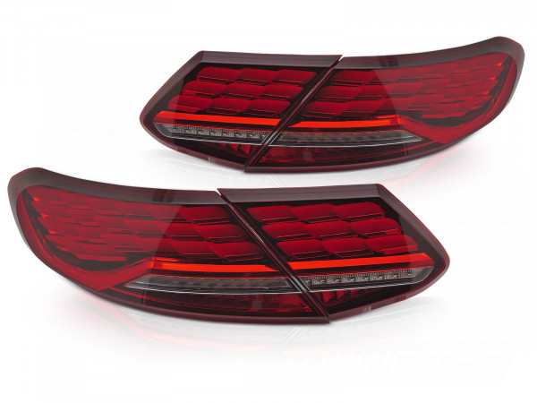 Led Tail Lights Red Fits Mercedes C-class C205 14-21 Oe Led