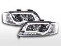 Daylight headlight LED daytime running lights Audi A6 type 4B 97-01 chrome Daylight headlight LED daytime running lights Audi A6 type 4B 97-01 chrome