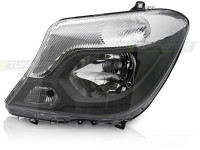 Headlight Black Left Side Tyc Fits Mercedes Sprinter W906 13-18 Headlight Black Left Side Tyc Fits Mercedes Sprinter W906 13-18