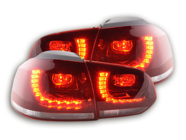 Led Taillights VW Golf 6 type 1K Yr. 2008-2012 red/clear GTI-Look