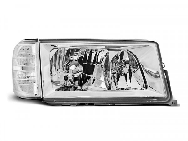 Headlights Chrome Fits Mercedes W201/190 12.82-05.93