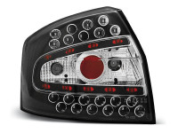 Led Tail Lights Black Fits Audi A4 8e 10.00-10.04 Sedan Led Tail Lights Black Fits Audi A4 8e 10.00-10.04 Sedan