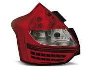 Ford Focus 3 11-10.14 Hatchback Red White Led  Ford Focus 3 11-10.14 Hatchback Red White Led