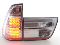 LED taillights fits BMW X5 E53 98-02 chrome LED taillights fits BMW X5 E53 98-02 chrome