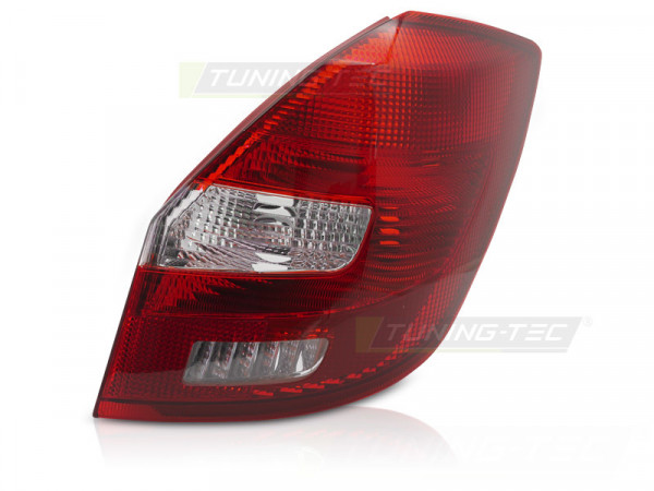 Tail Light Red White Right Side Tyc Fits Skoda Fabia 07-14