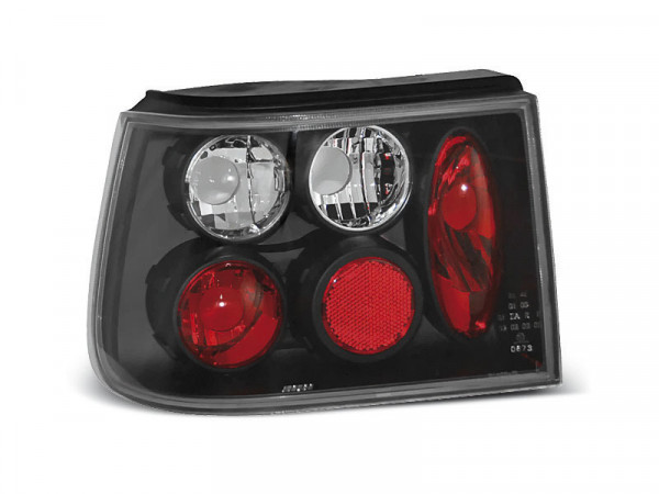 Tail Lights Black Fits Seat Ibiza 10.93-08.99