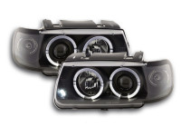 headlight VW Polo type 6N Yr. 94-99 black headlight VW Polo type 6N Yr. 94-99 black