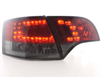 Led Taillights Audi A4 Avant type 8E Yr. 04-08 red/black Led Taillights Audi A4 Avant type 8E Yr. 04-08 red/black