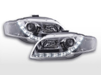 DRL Daylight headlight Audi A4 type 8E Yr. 04-08 chrome DRL Daylight headlight Audi A4 type 8E Yr. 04-08 chrome